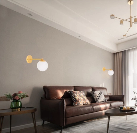 Kinkiet Lampa Ścienna Lx- 1408 Złota 1x E27 LEDLUX