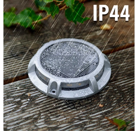 Lampa solarna LED wbijana gruntowa najazdowa ogrodowa Dysk PREMIUM LSOL-063 LEDLUX