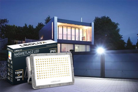 Halogen LED naświetlacz lampa 150W 15000lm Premium reflektor zewnętrzny NW LEDLUX