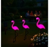 LAMPA SOLARNA Lampy solarne OGRODOWA LED 3x Zestaw Flaming flamingi Solarne LSOL-046 LEDLUX