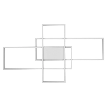 Lampa Sufitowa Wisząca LED Geometryczna LX- 1102 72W Biała 3000k- 6000k LEDLUX