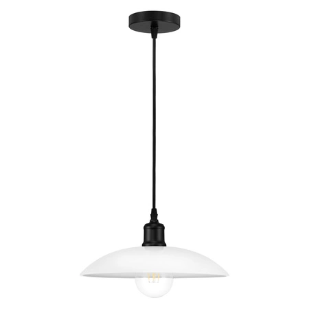 Lampa Sufitowa Żyrandol LED Loft Edison biała metalowa nowoczesna do Salonu PT- 607 Biała 1x E27 LEDLUX