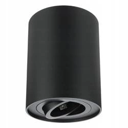 Oprawa Sufitowa Natynkowa SPOT LX- 6 Czarna GU10 LEDLUX