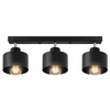 Lampa Sufitowa LX- 1031 Czarna 3x E27 LEDLUX