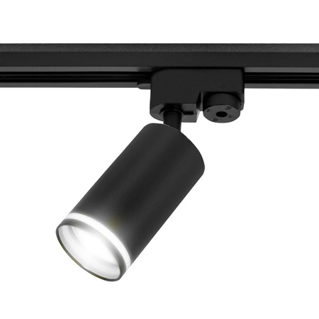 Reflektor Szynowy Spot Oprawa Na Żarówkę LX-8472 GU10 Czarny+ Pasek LEDLUX