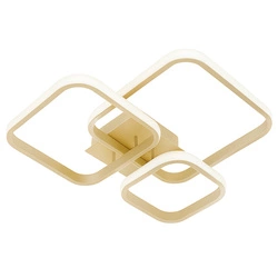 Lampa Sufitowa LED Wisząca nowoczesna żyrandol plafon 30W biała neutralna LX-957 GOLD