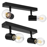 Lampa LX1065 BLACK  2x E27