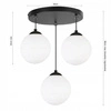 Lampa Wisząca LX- 1287 Czarna 3x E27 LEDLUX