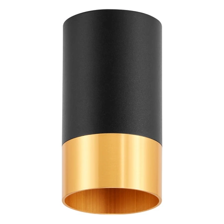 Lampa Szynowa Reflektor Halogen LED GU10 Czarny Złoto+Miedź LEDLUX