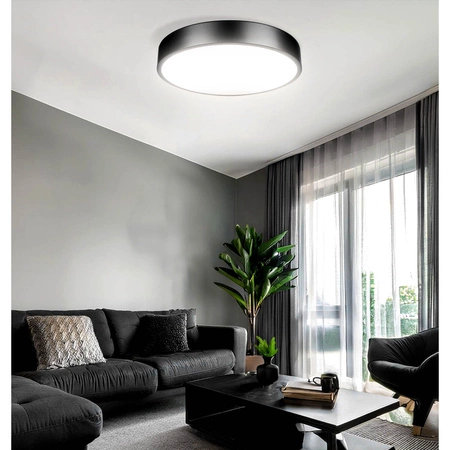 Plafon Lampa Sufitowa LX- 940 Czarny 50W 4000K LEDLUX