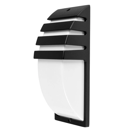 Lampa elewacyjna LED zewnętrzna kinkiet ogrodowy Premium LX-9121 CZARNA LEDLUX
