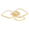 Lampa Sufitowa LED Wisząca nowoczesna żyrandol plafon 30W biała neutralna LX-957 GOLD