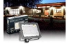 Halogen reflektor naświetlacz LED 100W z czujnik ruchu zmierzchu LNA-03 100W PIR LEDLUX