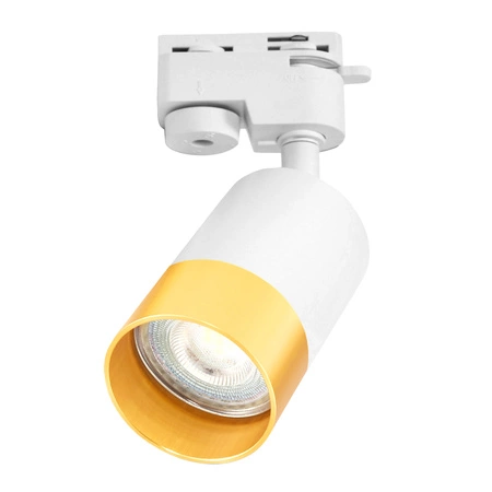 Szynoprzewód Lampa Szynowa Reflektor Halogen LED GU10 Biały Złoto+Miedź LX-8470 LEDLUX