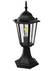 Lampa ogrodowa stojąca latarnia słupek LX- 921 Czarna LEDLUX