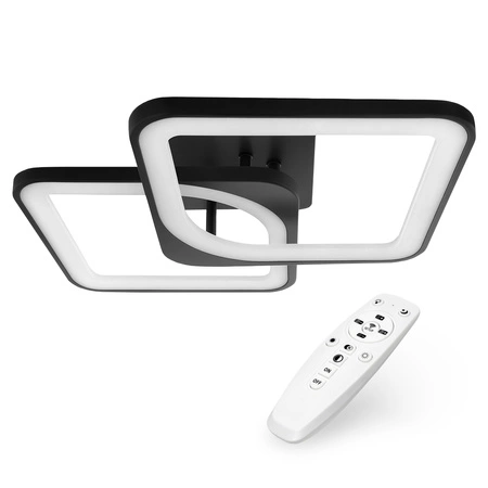 Lampa Sufitowa LED Wisząca nowoczesna żyrandol plafon 54W CCT Remote pilot LX-956