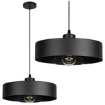 Lampa Wisząca LX- 1127 Czarna 1x E27 LEDLUX