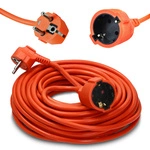 PRZEDŁUŻACZ OGRODOWY DO LAMPEK KOSIARKI BUDOWLANY GRUBY SZNUR 30m Orange LEDLUX