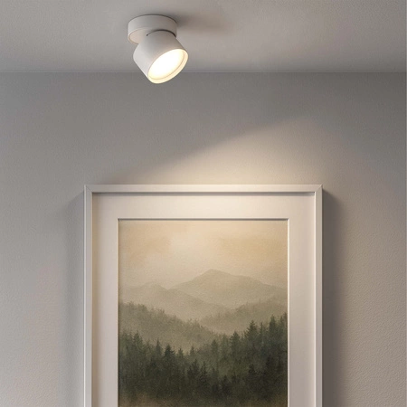 Oprawa Sufitowa Halogenowa Lampa LED GX53 Spot Ruchoma Kinkiet Reflektor OPN-016 WHITE