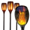 4x Lampa Solarna Ogrodowa Pochodnia Ogień efekt płomienia wbijana latarnia LSOL-005 LEDLUX