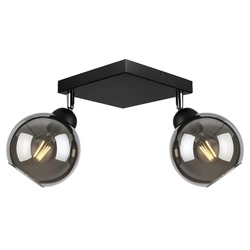 Lampa Sufitowa LX- 1197 Czarna 2x E27 LEDLUX