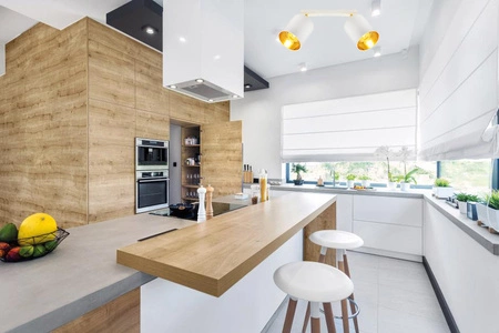 Lampa Sufitowa LX- 1385 Biała + Złoto 2x E27 LEDLUX