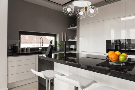 Lampa Sufitowa LX- 1365 Biała + Złoto 3x E27 LEDLUX