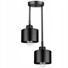 Lampa Sufitowa LX- 1032 Czarna 2x E27 LEDLUX