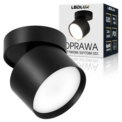 Oprawa Sufitowa Halogenowa Lampa LED GX53 Spot Ruchoma Kinkiet Reflektor OPN-016 BLACK