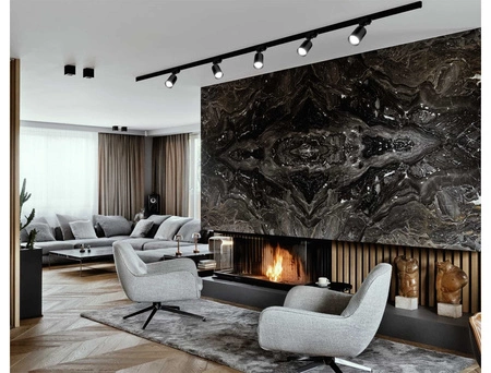 Zestaw Szyna Oświetleniowa Listwa 1m+ 2m Czarna + 6x Reflektor Szynowy Spot Czarny + Łącznik Czarny Typ L LEDLUX