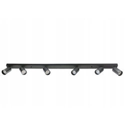 Oprawa Sufitowa Natynkowa Reflektor Listwa LX- 8370-6 Czarna GU10 LEDLUX