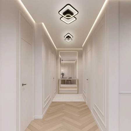 Lampa Sufitowa LED Wisząca nowoczesna żyrandol plafon 54W CCT Remote pilot LX-956