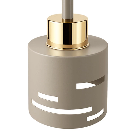 Lampa Wisząca Sufitowa Żyrandol Beżowa Ecru Kaszmir LX1431