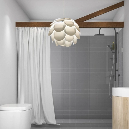 Lampa Sufitowa Wisząca LED LX- 1418 Biała 1x E27 LEDLUX