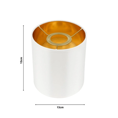 Kinkiet Lampa Ścienna LX- 1380 Biała 1x E27 LEDLUX