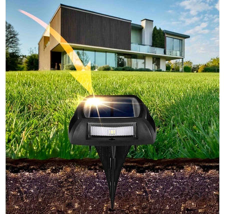 Lampa Solarna LED Wbijana Ogrodowa Najazdowa Ścienna Gruntowa LSOL-064 LEDLUX