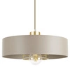 Lampa wisząca sufitowa nowoczesna 1xE27 ZŁOTA beżowa GLAMOUR nowoczesna LX-1127