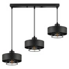 Lampa Wisząca LX- 1186 Czarna 3x E27 LEDLUX