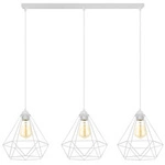 Lampa Wisząca LX- 1024 Biała 3x E27 LEDLUX