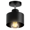 Lampa Sufitowa LX- 1106 Czarna 1x E27 LEDLUX