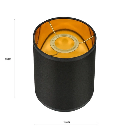 Kinkiet Lampa Ścienna LX- 1379 Czarna 1x E27 LEDLUX