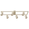 Lampa Sufitowa Plafon Ramka Kaszmir Ecru Beżowa 6x GU10 do Pokoju Sypialni OPN-010  6x GU10 BEIGE