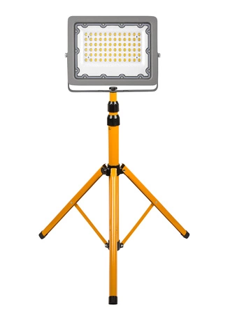 Halogen LED Statyw Budowlany Naświetlacz 100W / 10000lm Stojak Przewód biała neutralna LEDLUX