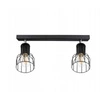 Lampa Sufitowa LX- 1335 Czarna 2x E27 LEDLUX