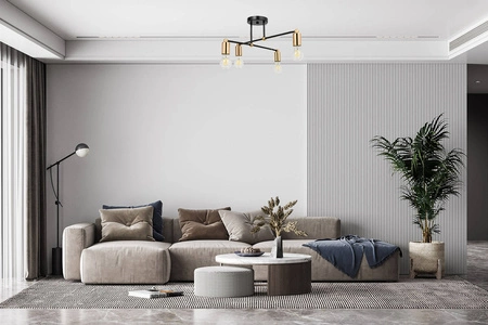 Lampa Sufitowa LX- 1118 Czarna + Złoto 4x E27 LEDLUX