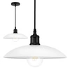 Lampa Sufitowa Żyrandol LED Loft Edison biała metalowa nowoczesna do Salonu PT- 607 Biała 1x E27 LEDLUX