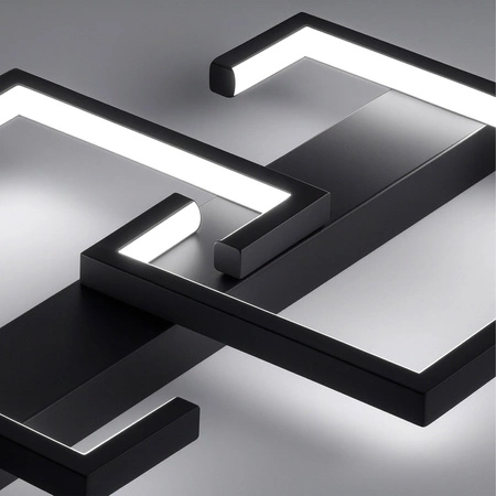 Lampa Sufitowa LED Wisząca nowoczesna żyrandol plafon 50W CCT Remote pilot LX960