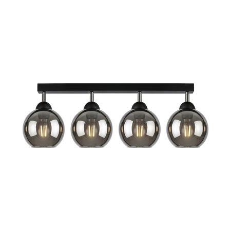 Lampa Sufitowa LX- 1194 Czarna 4x E27 LEDLUX