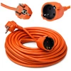 PRZEDŁUŻACZ OGRODOWY DO LAMPEK KOSIARKI BUDOWLANY GRUBY SZNUR 15m Orange LEDLUX