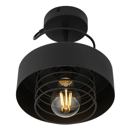 Lampa Sufitowa LX- 1259 Czarna 1x E27 LEDLUX